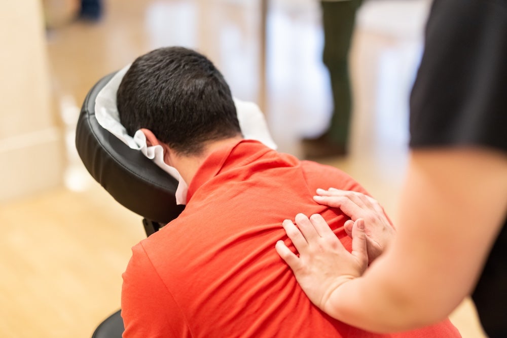 Chair Massages